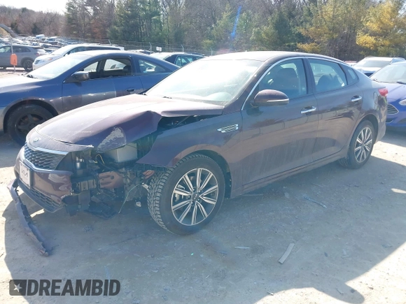 2019 Kia Optima LX with VIN 5XXGT4L3XKG369534, listed as a IAAI auction lot 41768690 with 63,905 mi miles. Bid and sale history available at carsss.com. Image 17.