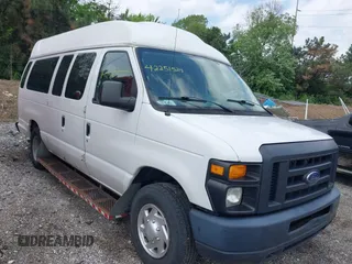 2013 Ford Econoline Cargo Commercial with VIN 1FTNS2EWXDDA88191, listed as a IAAI auction lot 42251529 with 261,839 mi miles and . Bid and sale history available at DreamBid. Image 1.