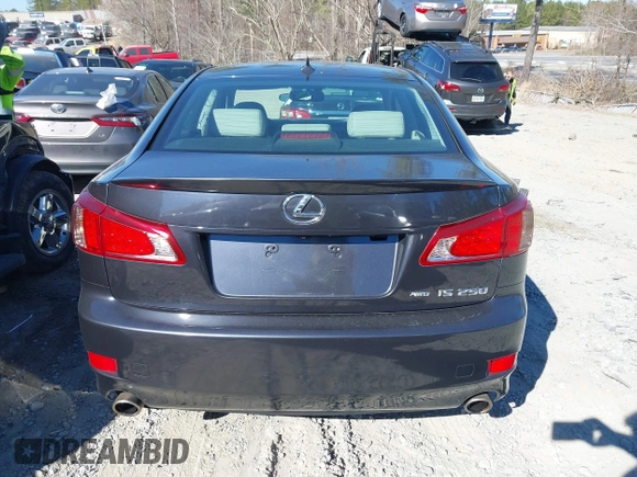 2011 Lexus IS 250 with VIN JTHCF5C22B5046407, listed as a IAAI auction lot 41701415 with 98,460 mi miles and . Bid and sale history available at DreamBid. Image 16.