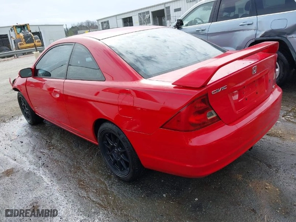2003 Honda Civic EX with VIN 1HGEM229X3L086407, listed as a IAAI auction lot 41750448 with 212,200 mi miles. Bid and sale history available at carsss.com. Image 3.