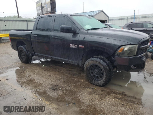 2017 Ram 1500 Express with VIN 1C6RR7KT5HS846449, listed as a Copart auction lot 55813295 with 77,539 mi miles and Salvage title. Bid and sale history available at DreamBid. Image 4.