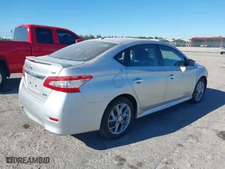 2014 Nissan Sentra SV with VIN 3N1AB7AP8EY318015, listed as a IAAI auction lot 41815001 with 88,251 mi miles. Bid and sale history available at carsss.com. Image 4.