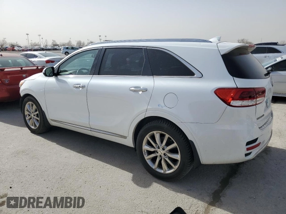 2017 Kia Sorento SX z VIN 5XYPK4A50HG296590, wystawiony jako Copart lot #48971685 z przebiegiem 125 691 mil mil oraz Szkoda całkowita • Salvage title. Historia ofert i sprzedaży dostępna na DreamBid. Obrazek 2.