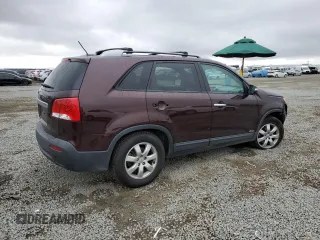 2012 Kia Sorento LX with VIN 5XYKTDA60CG239976, listed as a Copart auction lot 51250855 with 91,015 mi miles and Salvage Title. Bid and sale history available at carsss.com. Image 3.