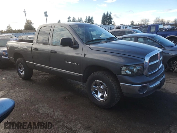 2002 Dodge 1500 with VIN 3D3HU18NX2G150443, listed as a Copart auction lot 87761855 with 131,426 mi miles and Salvage Title. Bid and sale history available at carsss.com. Image 4.