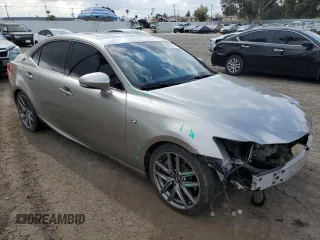 2017 Lexus IS 200t with VIN JTHBA1D26H5044010, listed as a Copart auction lot 54601235 with 59,258 mi miles and Salvage Title. Bid and sale history available at DreamBid. Image 4.