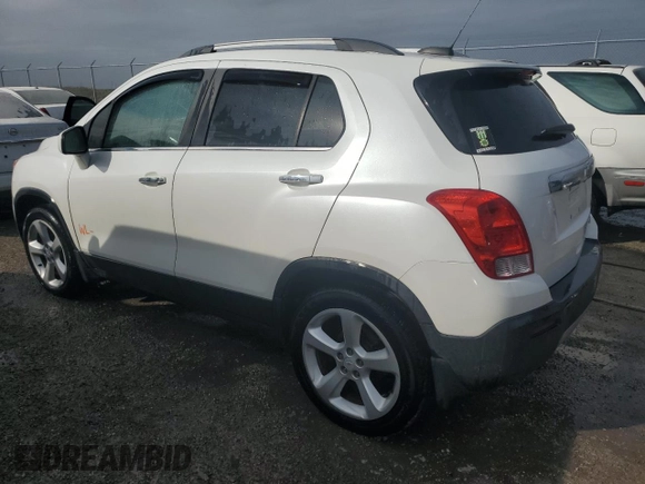 2015 Chevrolet Trax LTZ with VIN KL7CJTSBXFB229130, listed as a Copart auction lot 75636294 with 76,718 mi miles and Non Repairable. Bid and sale history available at carsss.com. Image 2.