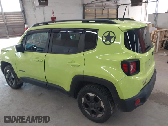 2017 Jeep Renegade Sport z VIN ZACCJBAB5HPF90613, wystawiony jako IAAI lot #42566902 z przebiegiem 172 923 mil mil oraz . Historia ofert i sprzedaży dostępna na DreamBid. Obrazek 3.