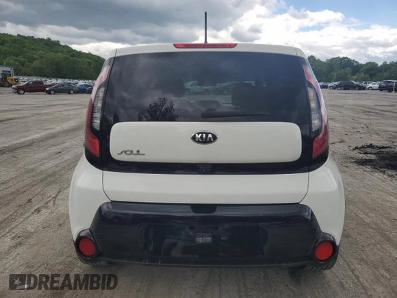 2016 Kia Soul + z VIN KNDJP3A56G7302969, wystawiony jako Copart lot #58306025 z przebiegiem 138 879 mil mil oraz Szkoda całkowita • Salvage title. Historia ofert i sprzedaży dostępna na DreamBid. Obrazek 6.