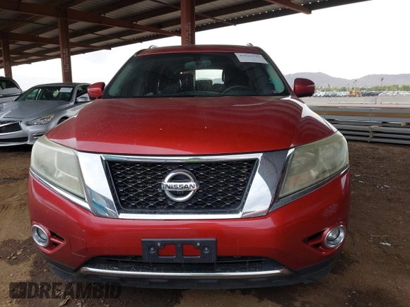 2014 Nissan Pathfinder SL with VIN 5N1AR2MM7EC644602, listed as a IAAI auction lot 42029397 with 124,145 mi miles. Bid and sale history available at carsss.com. Image 12.