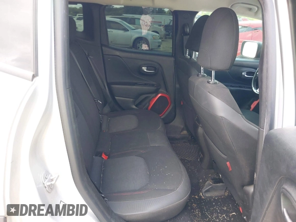 2017 Jeep Renegade Trailhawk with VIN ZACCJBCB6HPE63267, listed as a IAAI auction lot 42027156 with 64,899 mi miles and . Bid and sale history available at DreamBid. Image 8.