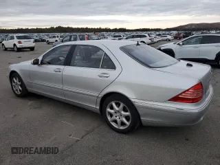 2004 Mercedes-Benz S-Class 4.3L with VIN WDBNG83J64A424124, listed as a Copart auction lot 85341024 with 0 mi miles and Non Repairable. Bid and sale history available at carsss.com. Image 2.