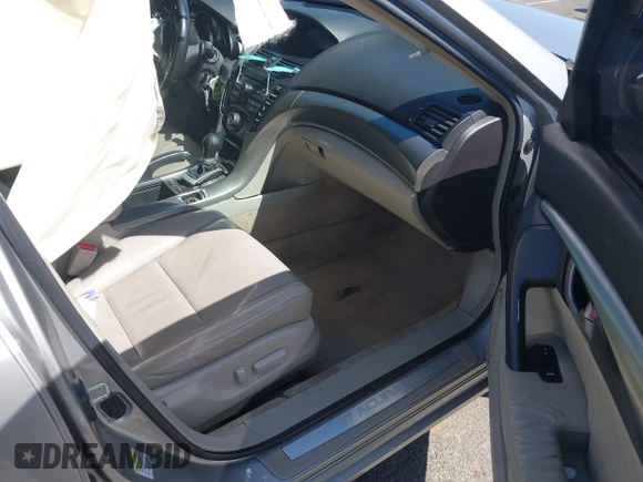 2010 Acura TL with VIN 19UUA8F2XAA000381, listed as a IAAI auction lot 41835238 with 218,639 mi miles. Bid and sale history available at carsss.com. Image 5.