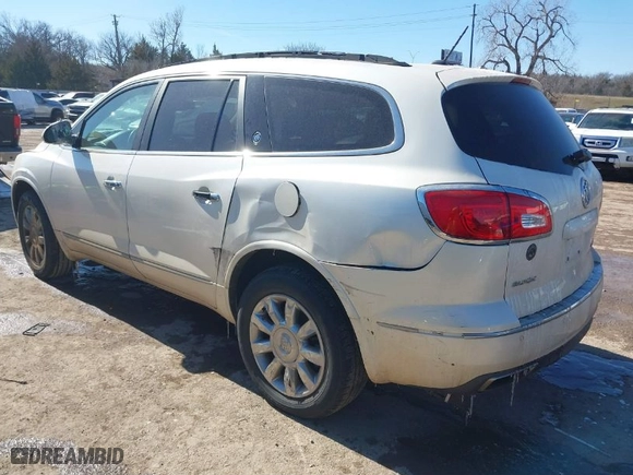 2014 Buick Enclave Leather with VIN 5GAKRBKD6EJ326155, listed as a IAAI auction lot 41572828 with 134,017 mi miles. Bid and sale history available at carsss.com. Image 3.