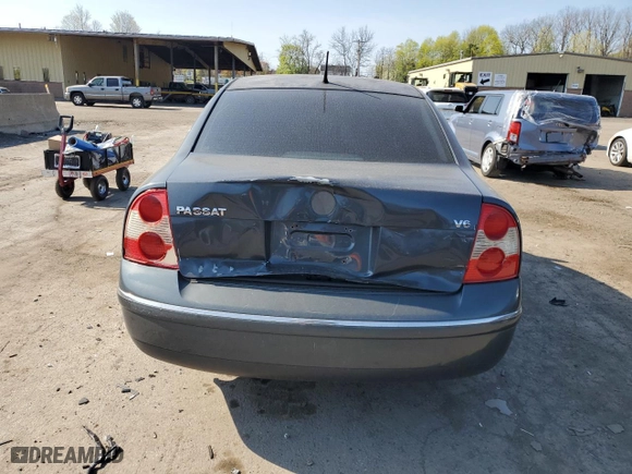 2003 Volkswagen Passat GLX with VIN WVWRH63B73P341214, listed as a Copart auction lot 54361985 with 164,489 mi miles and Salvage Title. Bid and sale history available at carsss.com. Image 6.