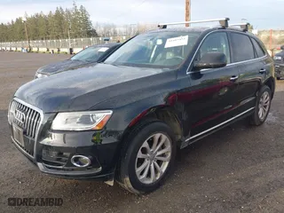 2015 Audi Q5 Premium with VIN WA1CFAFPXFA113229, listed as a IAAI auction lot 41805623 with 111,455 mi miles. Bid and sale history available at carsss.com. Image 2.