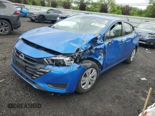 2024 Nissan Versa S with VIN 3N1CN8DV1RL868398, listed as a Copart auction lot 58124945 with Not provided miles and Salvage title. Bid and sale history available at DreamBid. Image 1.