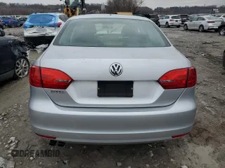 2012 Volkswagen Jetta Sedan S w/Sunroof with VIN 3VW2K7AJ9CM382837, listed as a Copart auction lot 86810494 with 70,724 mi miles and Salvage Title. Bid and sale history available at carsss.com. Image 6.