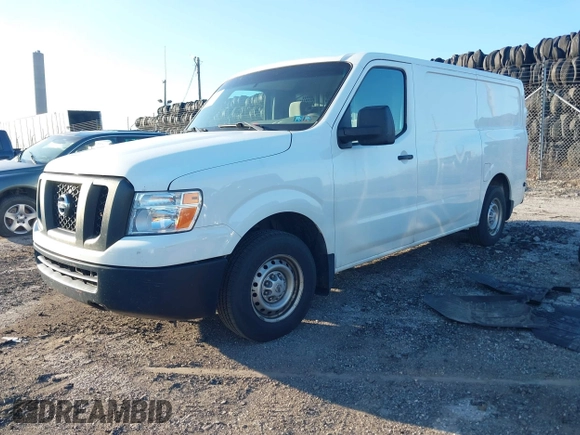 2019 Nissan NV S with VIN 1N6BF0KM9KN802816, listed as a IAAI auction lot 41755934 with 176,972 mi miles. Bid and sale history available at carsss.com. Image 2.