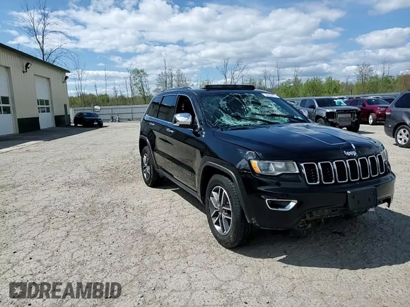 2021 Jeep Grand Cherokee 80th Anniversary with VIN 1C4RJFBG9MC508313, listed as a Copart auction lot 55622475 with Not Provided miles and Salvage Title. Bid and sale history available at DreamBid. Image 14.
