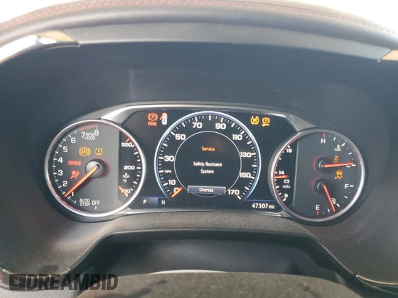 2020 Chevrolet Blazer RS с VIN 3GNKBERS6LS631408, выставлен на аукционе Copart как лот 64083785 с пробегом 47 307 миль миль и Списание • Salvage title. История ставок и продаж доступна на DreamBid. Изображение 9.