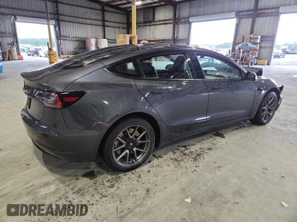 2023 Tesla Model 3 with VIN 5YJ3E1EA4PF554840, listed as a Copart auction lot 63731175 with Not provided miles and Salvage title. Bid and sale history available at DreamBid. Image 3.