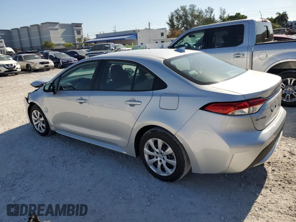 2022 Toyota Corolla LE with VIN 5YFEPMAE5NP292471, listed as a Copart auction lot 52486485 with 24,695 mi miles and Salvage Title. Bid and sale history available at carsss.com. Image 2.
