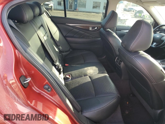 2014 Infiniti Q50 Premium with VIN JN1BV7ARXEM683926, listed as a Copart auction lot 50415795 with 118,966 mi miles and Salvage Title. Bid and sale history available at carsss.com. Image 10.