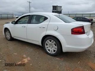 2014 Dodge Avenger SE with VIN 1C3CDZABXEN126757, listed as a Copart auction lot 52745875 with 105,776 mi miles and Salvage Title. Bid and sale history available at DreamBid. Image 2.