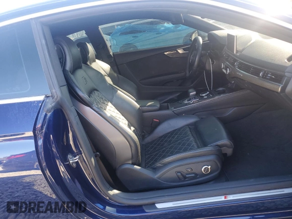 2018 Audi S5 Prestige z VIN WAUR4AF55JA009600, wystawiony jako Copart lot #42186445 z przebiegiem 73 586 mil mil oraz Szkoda całkowita • Salvage title. Historia ofert i sprzedaży dostępna na DreamBid. Obrazek 10.