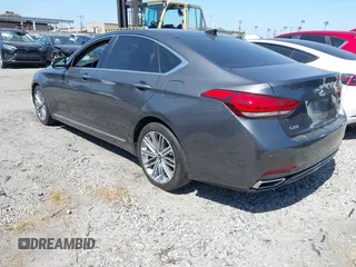 2020 Genesis G80 3.8L with VIN KMTFN4JE6LU329734, listed as a IAAI auction lot 41993396 with 50,799 mi miles and . Bid and sale history available at carsss.com. Image 3.
