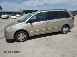 2004 Toyota Sienna CE z VIN 5TDZA23C84S031053, wystawiony jako Copart lot #58031735 z przebiegiem 246 717 mil mil oraz Czysty tytuł • Clean title. Historia ofert i sprzedaży dostępna na DreamBid. Obrazek 1.