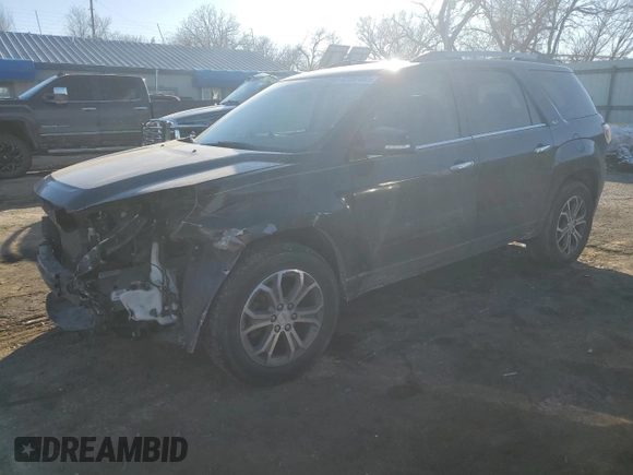 2016 GMC Acadia SLT with VIN 1GKKRRKD8GJ135187, listed as a Copart auction lot 42197465 with 127,838 mi miles and Salvage Title. Bid and sale history available at carsss.com. Image 1.