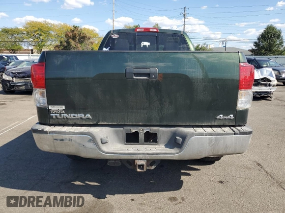 2011 Toyota Tundra 4WD Truck with VIN 5TFUY5F18BX195945, listed as a Copart auction lot 72439794 with 166,453 mi miles and Salvage Title. Bid and sale history available at carsss.com. Image 6.
