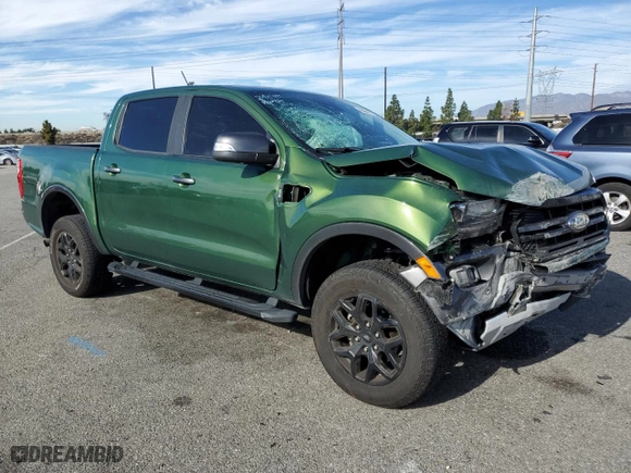 2023 Ford Ranger XL with VIN 1FTER4FH9PLE09204, listed as a Copart auction lot 43261075 with 40,531 mi miles and Salvage Title. Bid and sale history available at carsss.com. Image 4.