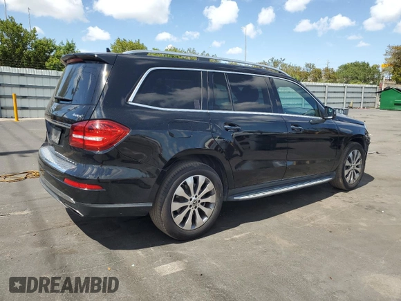 2018 Mercedes-Benz GLS 450 z VIN 4JGDF6EE9JB162914, wystawiony jako Copart lot #55346545 z przebiegiem 97 331 mil mil oraz Szkoda całkowita • Salvage title. Historia ofert i sprzedaży dostępna na DreamBid. Obrazek 3.