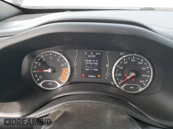 2020 Jeep Renegade Latitude z VIN ZACNJBBB8LPL33572, wystawiony jako Copart lot #60531795 z przebiegiem 78 528 mil mil oraz Szkoda całkowita • Salvage title. Historia ofert i sprzedaży dostępna na DreamBid. Obrazek 9.