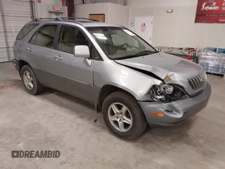 2002 Lexus RX 300 with VIN JTJHF10U020292307, listed as a IAAI auction lot 41703412 with 221,843 mi miles and . Bid and sale history available at carsss.com. Image 1.