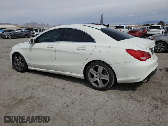 2015 Mercedes-Benz CLA 250 with VIN WDDSJ4EB0FN212163, listed as a Copart auction lot 49109685 with 138,549 mi miles and Salvage Title. Bid and sale history available at DreamBid. Image 2.