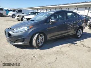 2019 Ford Fiesta SE with VIN 3FADP4BJ6KM162439, listed as a Copart auction lot 46571475 with 64,269 mi miles and Salvage Title. Bid and sale history available at carsss.com. Image 1.