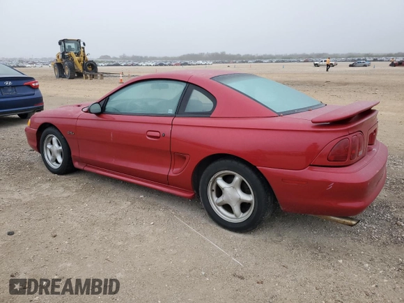 1997 Ford Mustang GT с VIN 1FALP42X4VF103846, выставлен на аукционе Copart как лот 86407794 с пробегом 124 122 миль миль и Чистый • Clean title. История ставок и продаж доступна на DreamBid. Изображение 2.