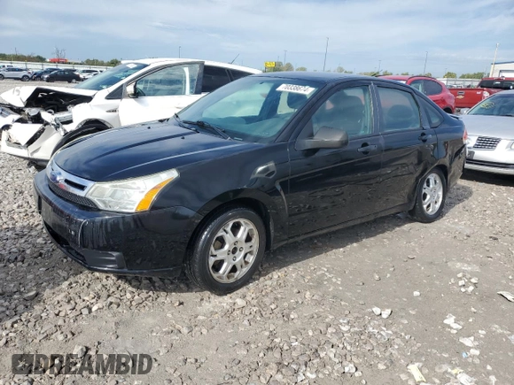 2009 Ford Focus SES with VIN 1FAHP36NX9W254950, listed as a Copart auction lot 70338674 with 197,107 mi miles and Salvage Title. Bid and sale history available at DreamBid. Image 1.