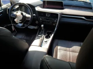 2018 Lexus RX with VIN JTJGZKCA9J2001722, listed as a Copart auction lot 43532515 with 94,665 mi miles and Salvage Title. Bid and sale history available at carsss.com. Image 8.