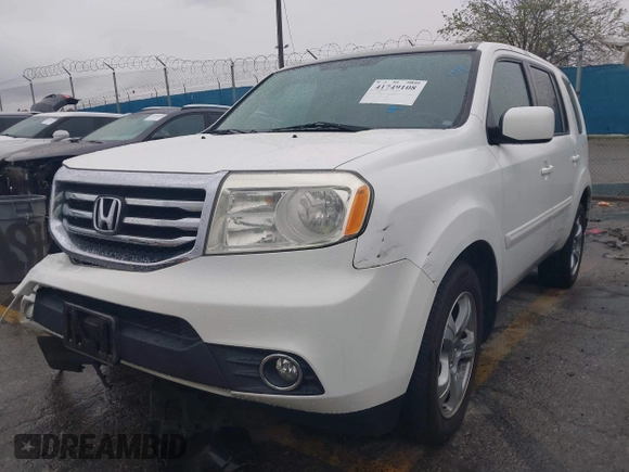 2013 Honda Pilot EX-L with VIN 5FNYF3H7XDB008683, listed as a IAAI auction lot 41749108 with 88,542 mi miles and . Bid and sale history available at DreamBid. Image 18.