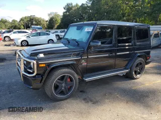 2016 Mercedes-Benz G-Class G 63 AMG with VIN WDCYC7DF9GX253573, listed as a Copart auction lot 71453154 with 67,446 mi miles and Salvage Title. Bid and sale history available at carsss.com. Image 1.
