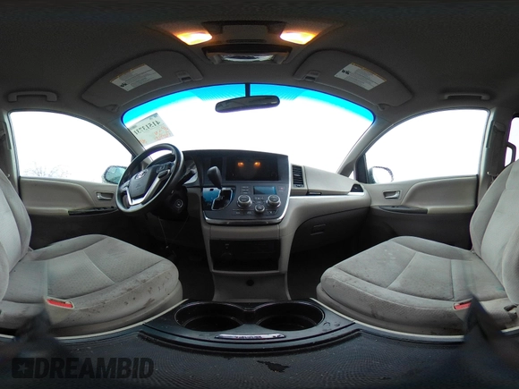 2015 Toyota Sienna LE AAS with VIN 5TDKK3DC8FS645154, listed as a IAAI auction lot 41513731 with 120,368 mi miles. Bid and sale history available at carsss.com. Image 21.
