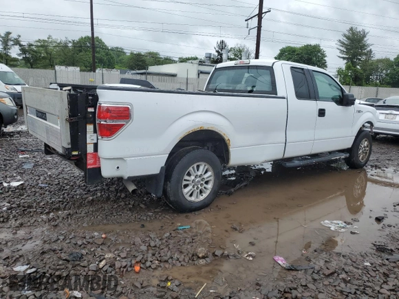 2014 Ford F-150 XL with VIN 1FTVX1EF9EKF11920, listed as a Copart auction lot 53288005 with 152,876 mi miles and Salvage title. Bid and sale history available at DreamBid. Image 3.
