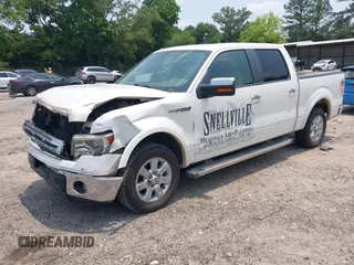 2014 Ford F-150 XL with VIN 1FTFW1CT9EFC83958, listed as a IAAI auction lot 42406555 with 308,076 mi miles and . Bid and sale history available at DreamBid. Image 17.