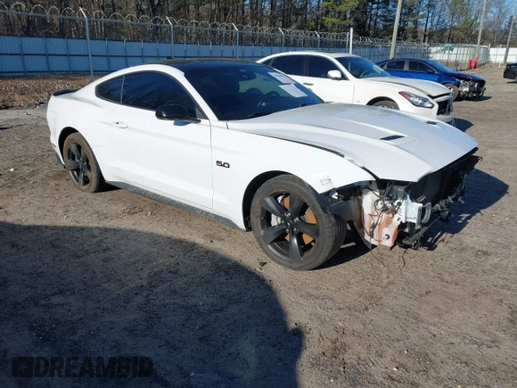 2022 Ford Mustang GT with VIN 1FA6P8CF3N5107922, listed as a IAAI auction lot 41268928 with 43,755 mi miles and . Bid and sale history available at DreamBid. Image 1.