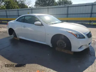 2015 Infiniti Q60 with VIN JN1CV6FE7FM810508, listed as a Copart auction lot 63295685 with 60,154 mi miles and Salvage title. Bid and sale history available at DreamBid. Image 4.